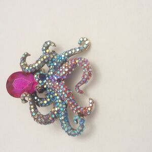 Octopus Brooch